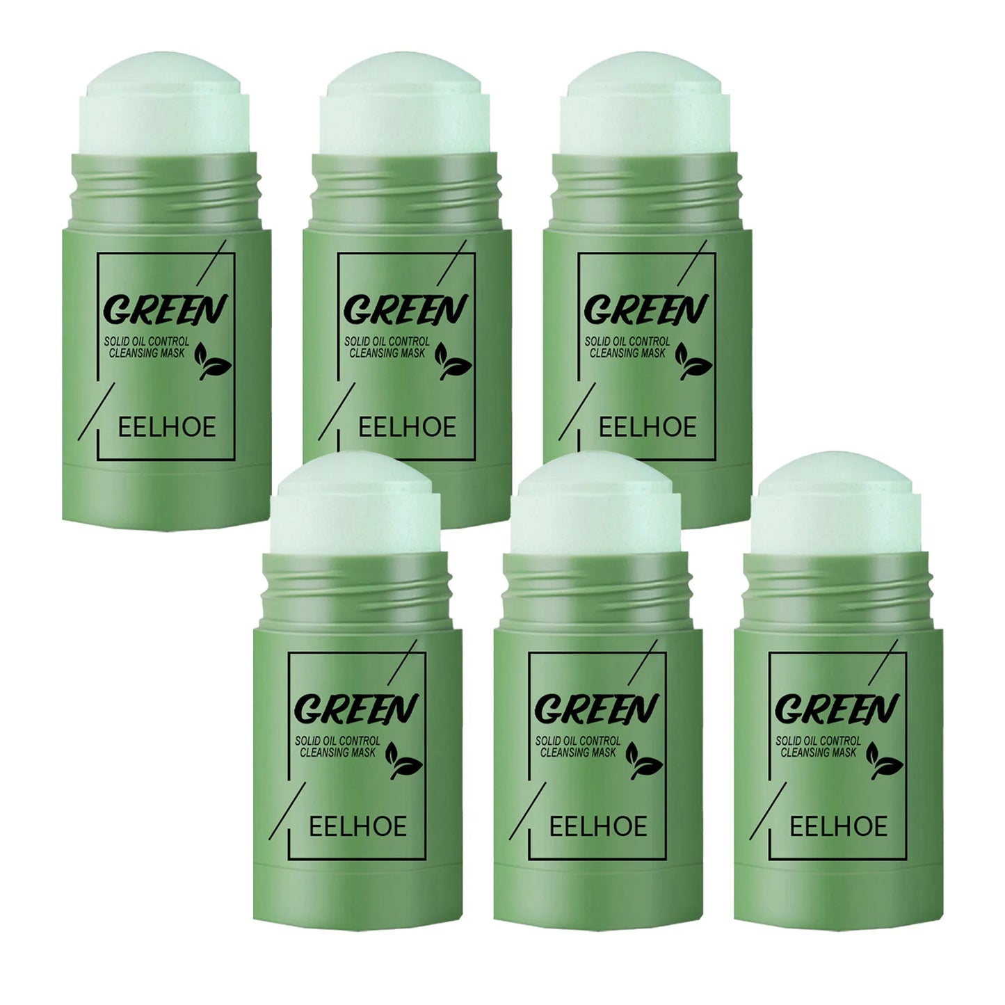 EELHOE Solid Facial Mask Tea Fragrance Clean Pores Moisturizing Remove Blackhead Treat Acne Blemish Firm Skin Facial Care