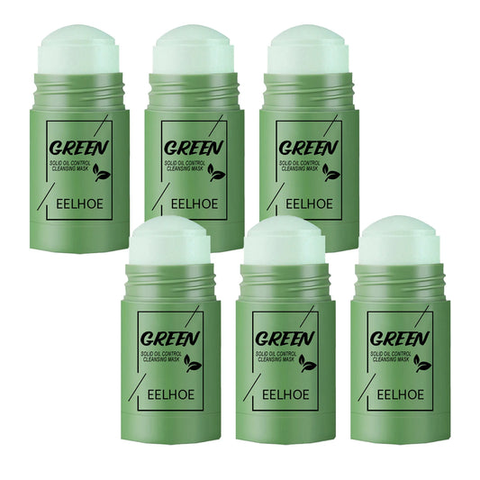 EELHOE Solid Facial Mask Tea Fragrance Clean Pores Moisturizing Remove Blackhead Treat Acne Blemish Firm Skin Facial Care