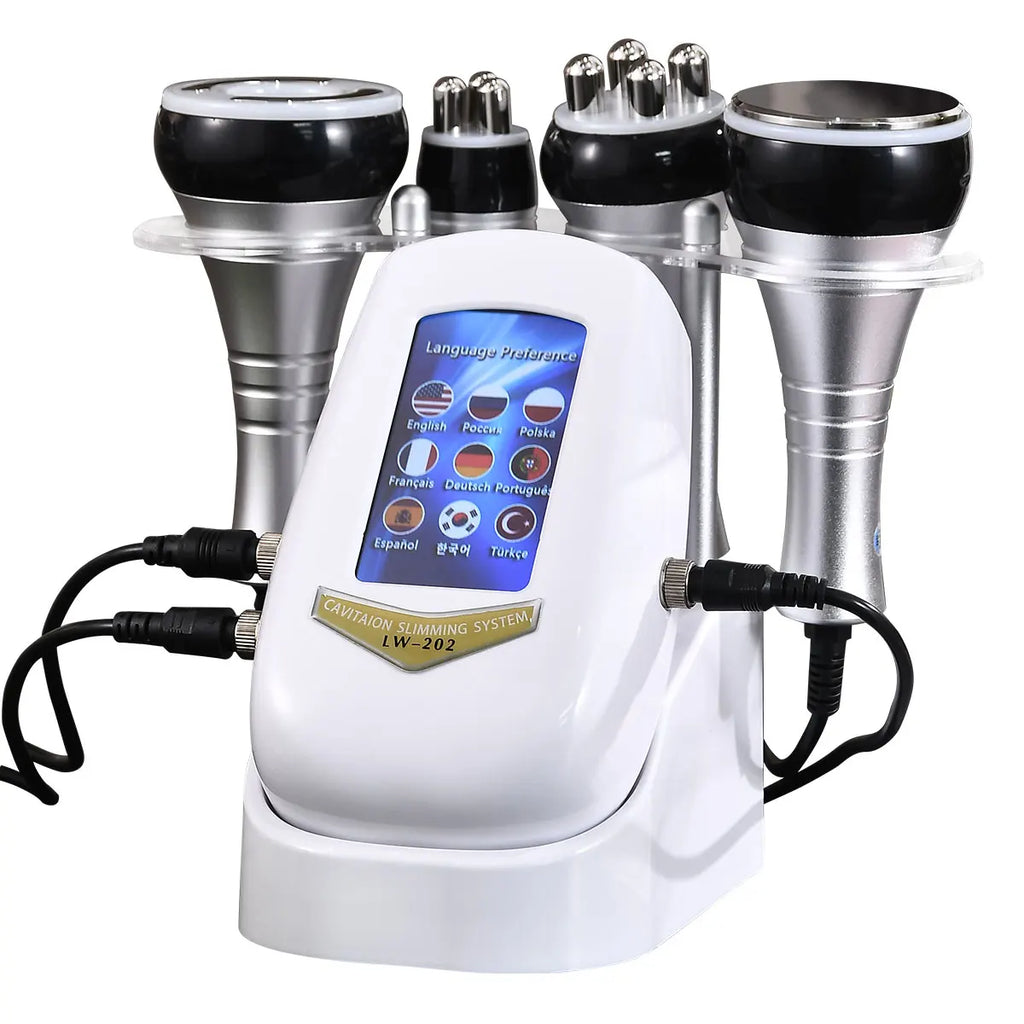 Amilibeauty 40K 4In1 Cavitation Body Slimming Massager SkinTightening Facial VacuumSuction