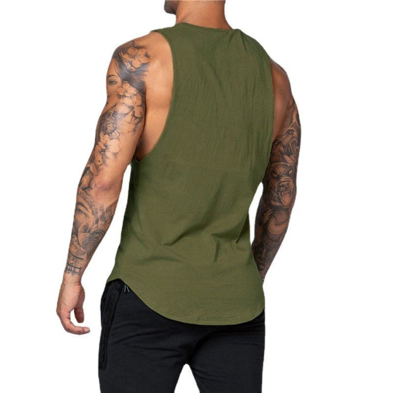 Women Breathable Cotton Tank Top Sleeveless Workout Vest