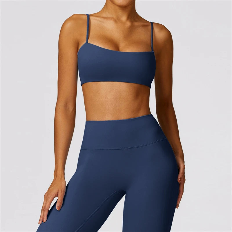 Naked Feel Yoga Set Women Tracksuit 2 Piece Sportswear
