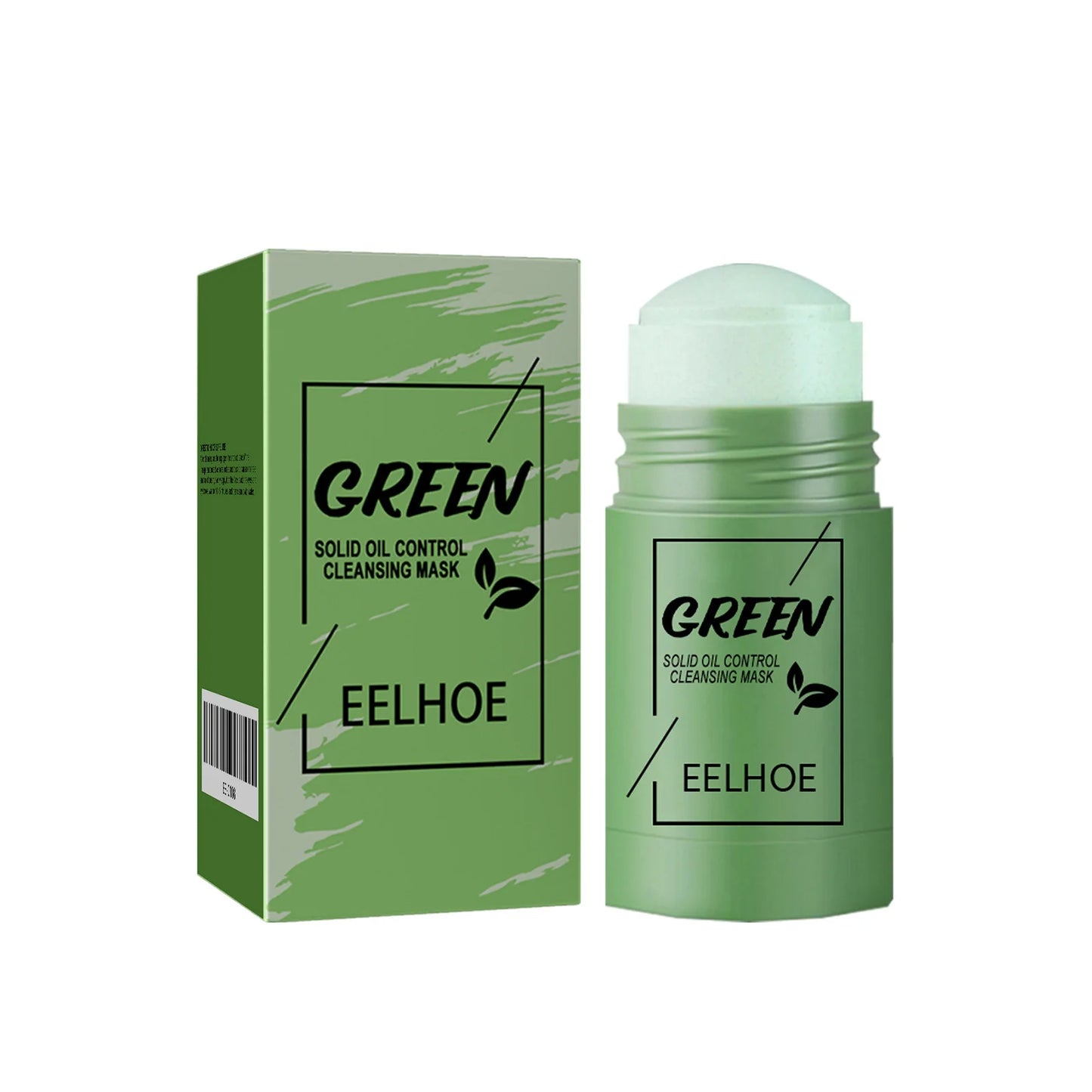 EELHOE Solid Facial Mask Tea Fragrance Clean Pores Moisturizing Remove Blackhead Treat Acne Blemish Firm Skin Facial Care