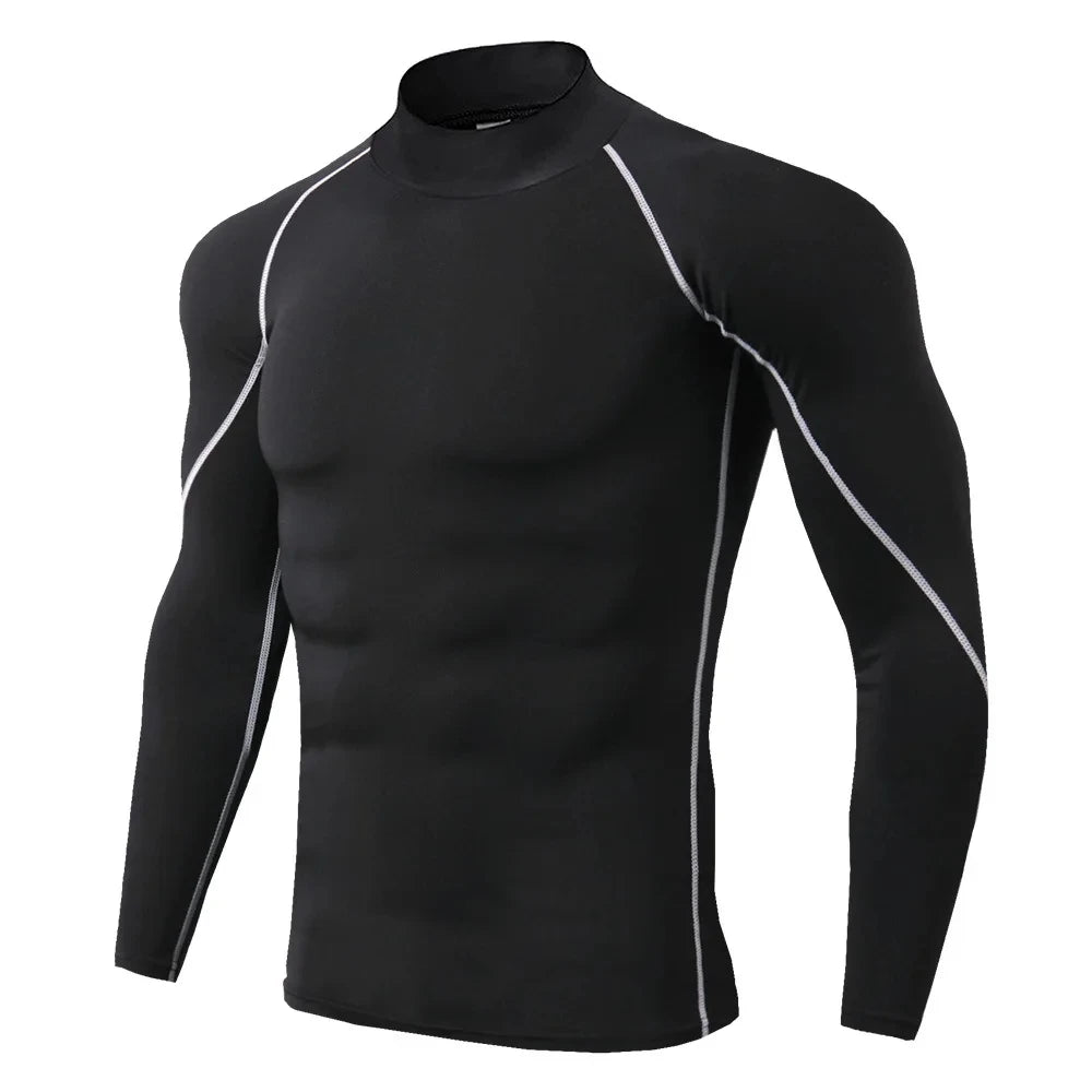 Men Quick Dry Long Sleeve Sport T Shirt For Gymwear
