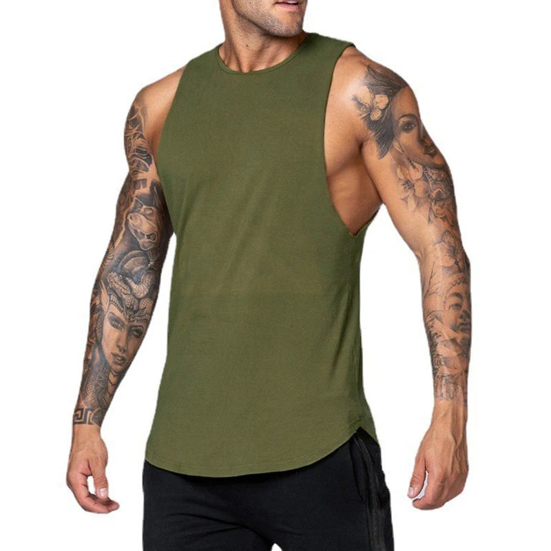Women Breathable Cotton Tank Top Sleeveless Workout Vest