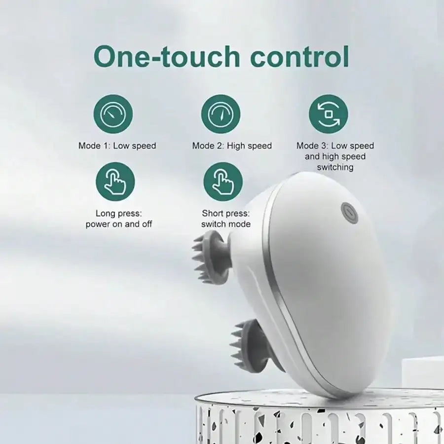 Zen Active Living Electric Scalp Massager With 4 Massage Claws