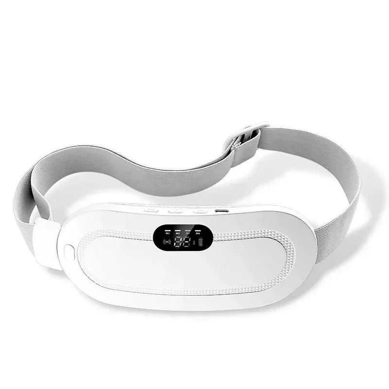 Electric Menstrual Heating Belt for Women Menstrual Spasm Massager Vibrator Relieves Discomfort Adjustable Waist Heating Pad