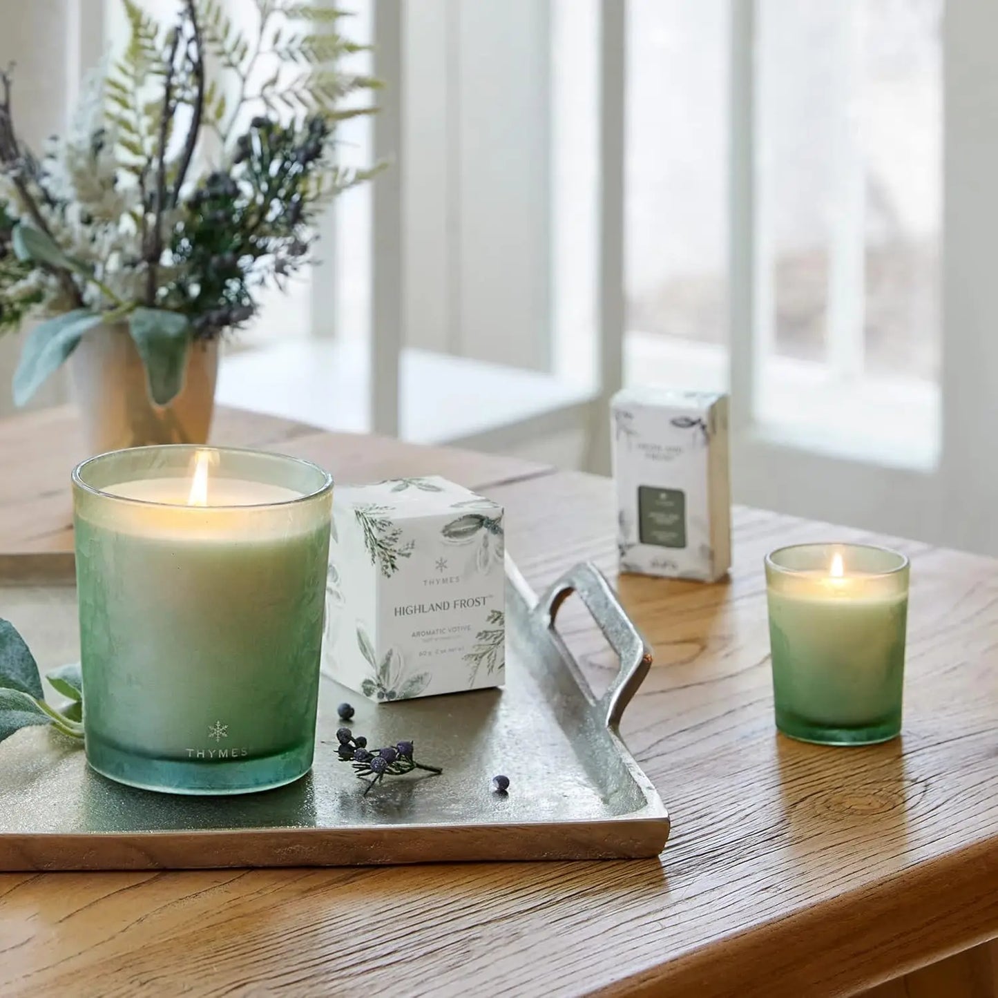 Zen Active Living Winter Sage Eucalyptus Cypress Scented Candle