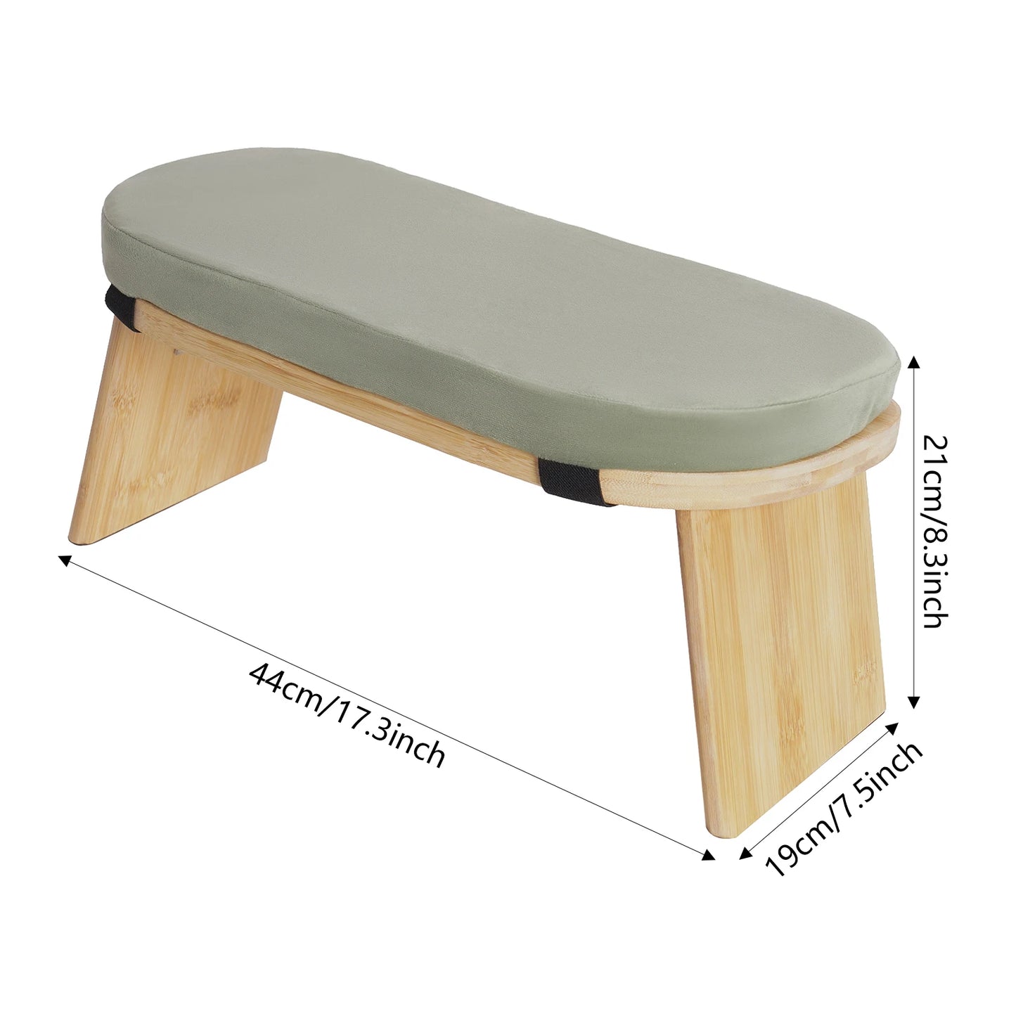 Foldable Meditation Bench Kneeling Stool For Home Yoga And Prayer