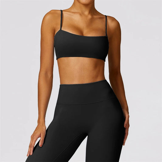 Naked Feel Yoga Set Women Tracksuit 2 Piece Sportswear