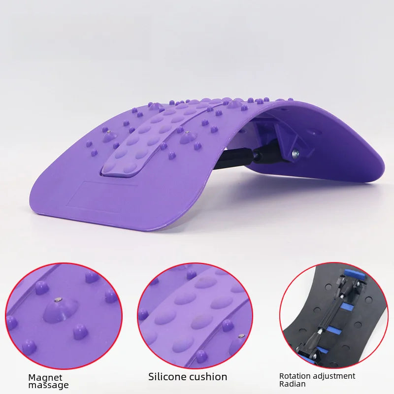 Self-heating Waist Stretching Device Massage Device Lumbar Support Belt Spine Corrector Board Health Care Protection