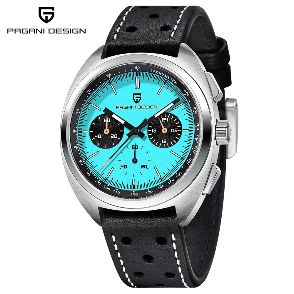 Pagani Design VK63 Sport Chronograph Stainless Steel Quartz Wristwatch