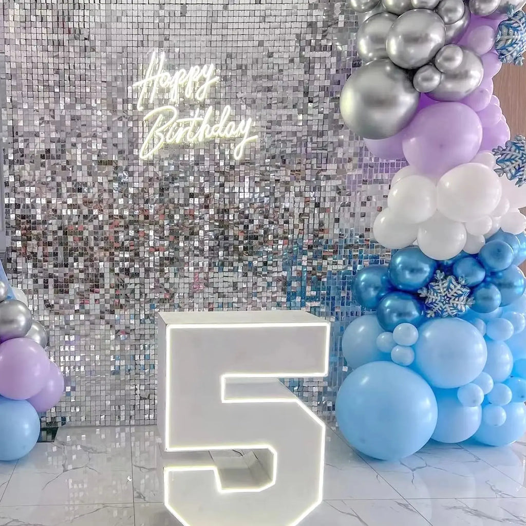 Glitter Wall Backdrop Panels For Party Decor Photo Prop