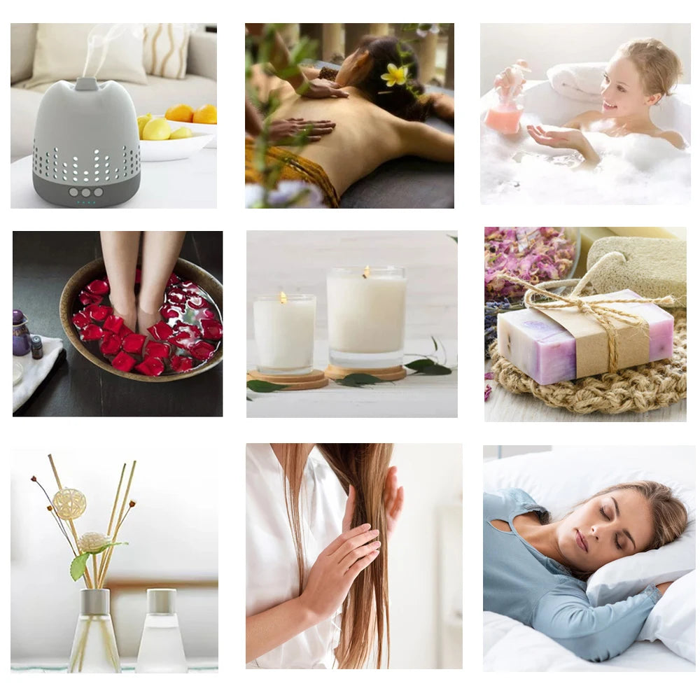 Mayjam Pure Essential Oil Patchouli Rosemary Peppermint Frankincense Sandalwood Cinnamon