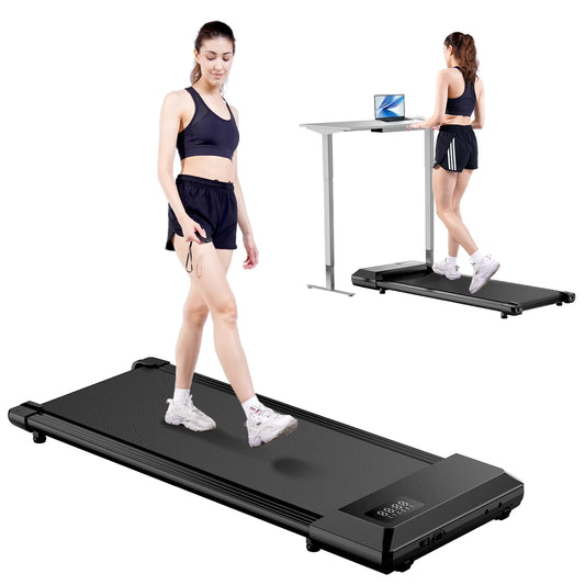 Driving Power 2in1 Walking Pad Mini Treadmill Under Desk For Home And Office
