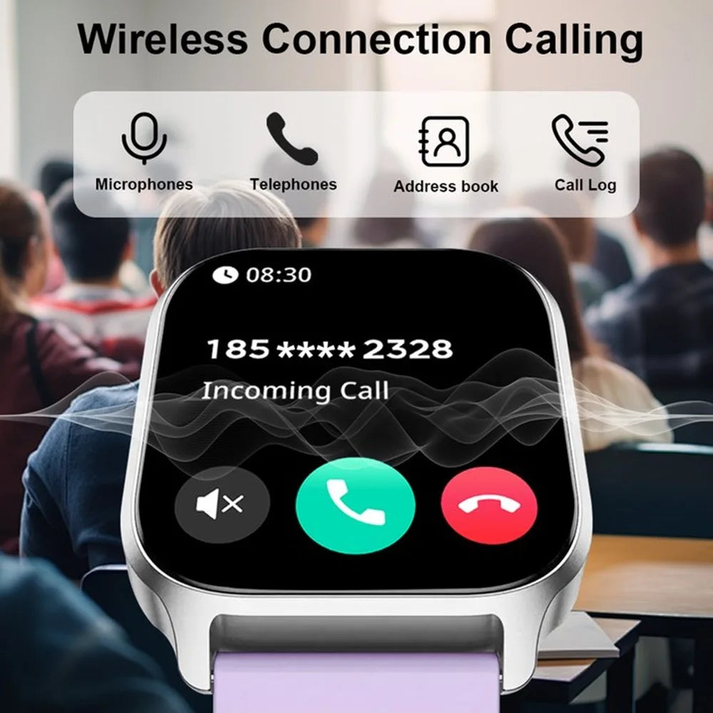 LAXASFIT Smart Watch Bluetooth Call Dial IP68 Waterproof Multi Sport