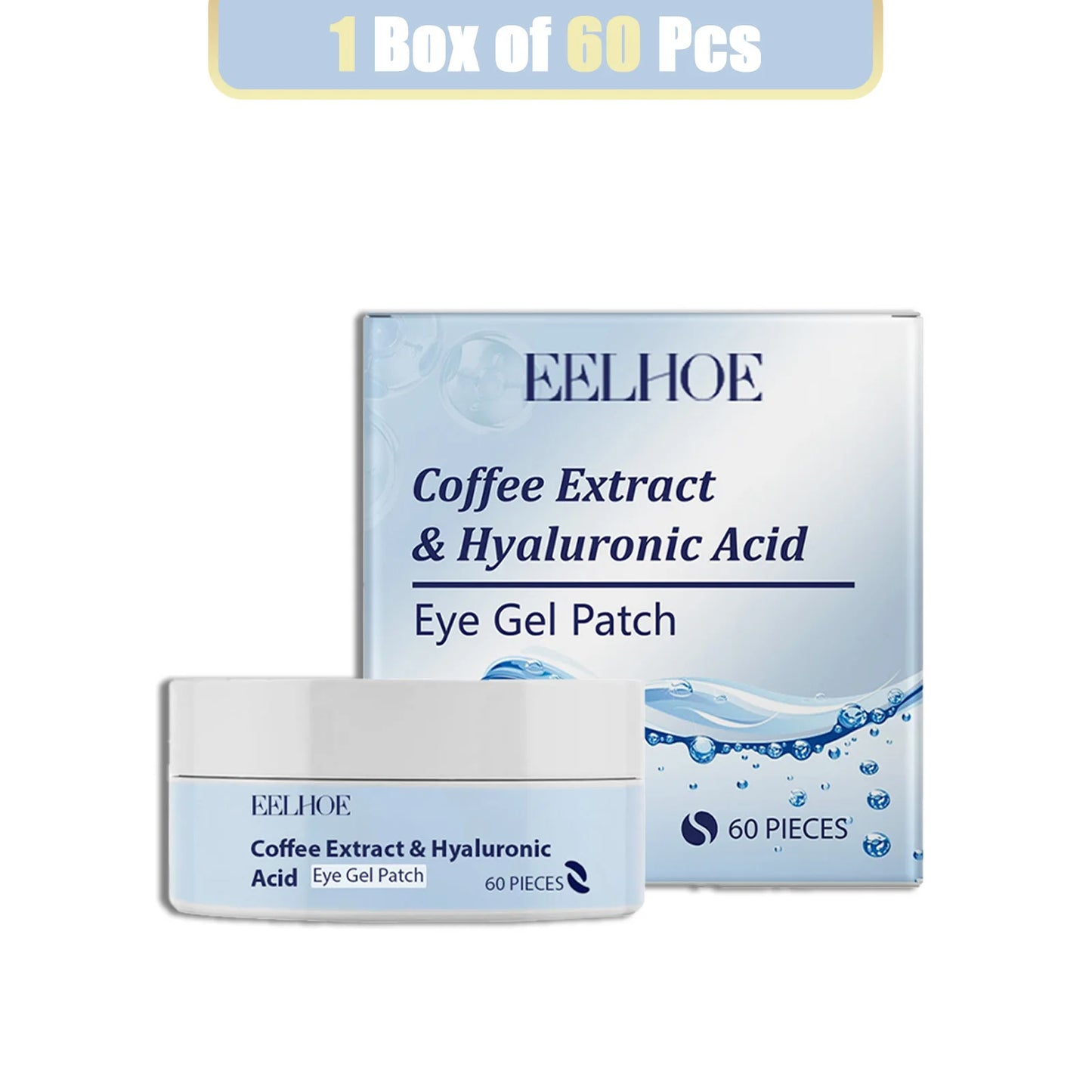 EELHOE Collagen Eye Mask Patches Nourishing Dark Circles Puffiness